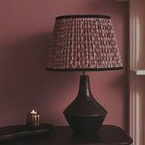 Kargil 31cm Wooden Lamp Base - Coffee Brown Mango Wood - Laura James 