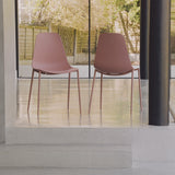 Wren Dining Chairs - Set of 2 - Pink - Laura James 
