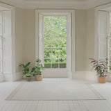 Eluru 200x290cm PET Rug - Off White & Clay - Laura James