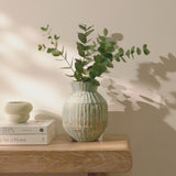 Tariva Ceramic 25cm Vase - Cornflower Blue - Laura James