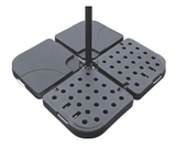Quartered Base for Lean Over and Cantilever Parasols - Laura James
