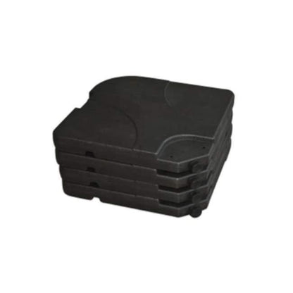 Quartered Base for Lean Over and Cantilever Parasols - Laura James