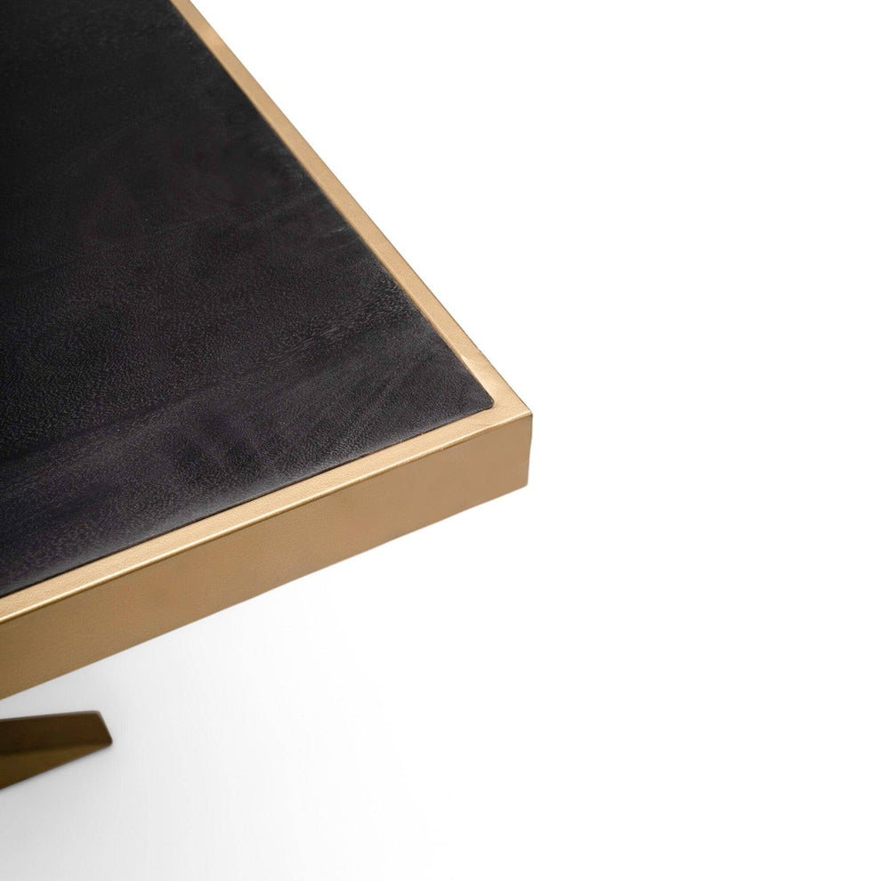 Rayna Rectangular Dining Table - Jet Black - Laura James
