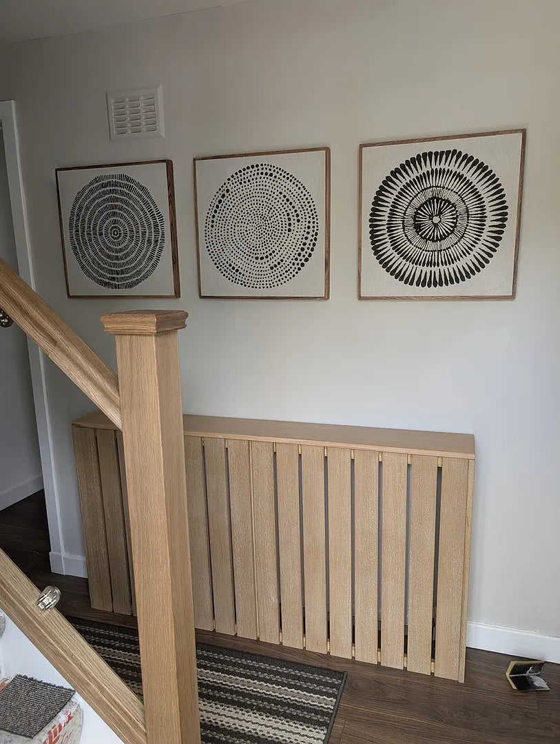 Umari 50x50cm Circle Print on Cotton - Set of 3