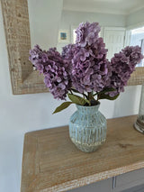 Tariva Ceramic 25cm Vase - Cornflower Blue
