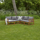 Rowan 5 Seater Sofa With Footstool and Coffee Table