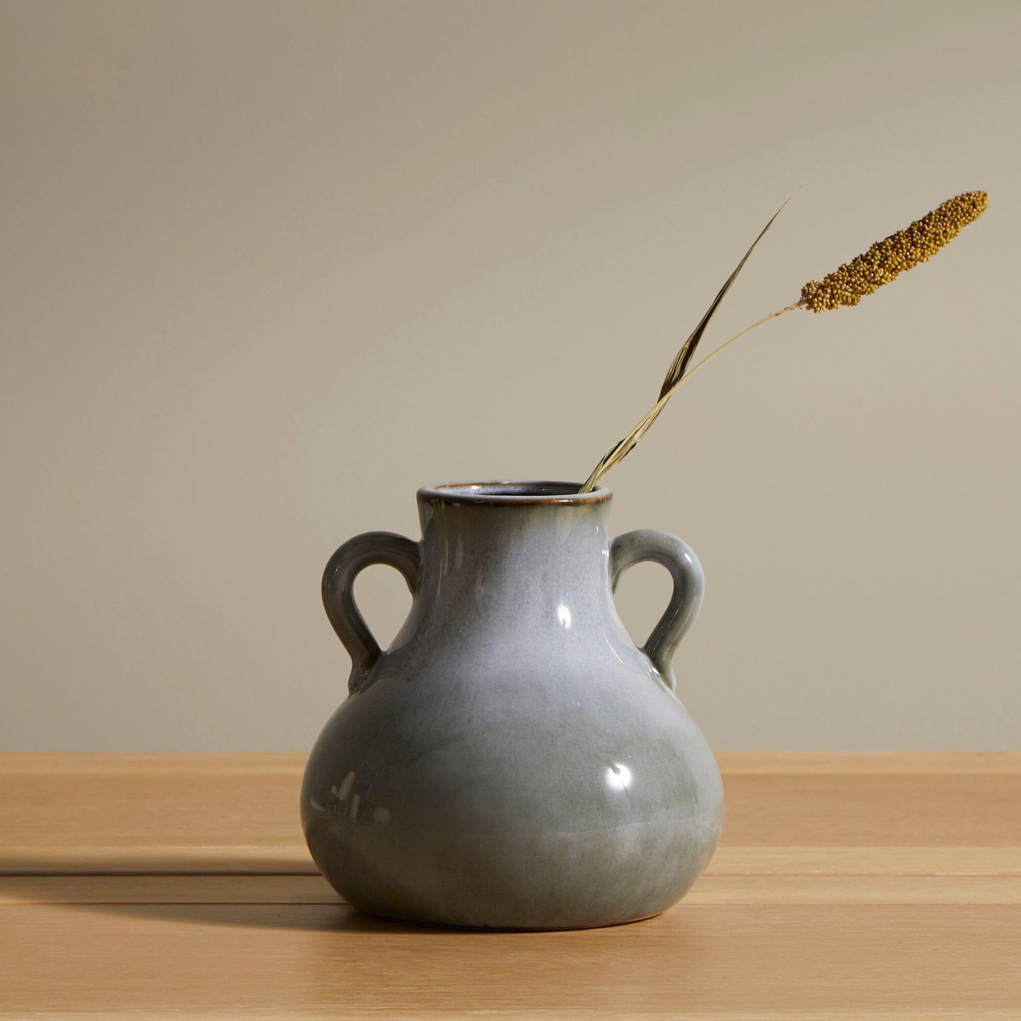 Ruthwell 16cm Ceramic Vase - Blue - Laura James