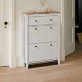 Shoe Cabinet Wooden Storage Cupboard - Laura James