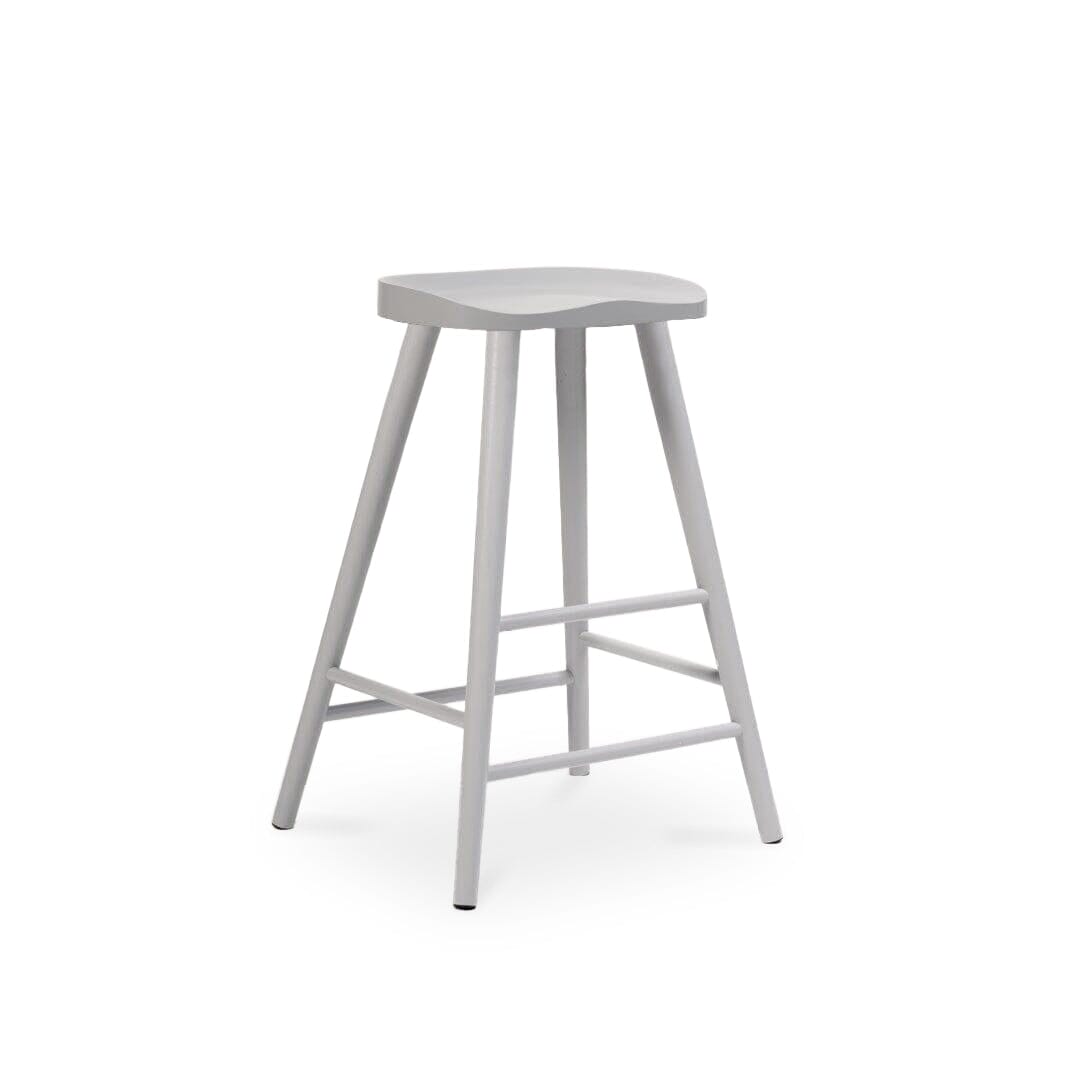 Silvester Bar Stool - Grey – Laura James