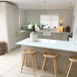 Silvester bar stool - natural - Laura James