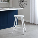 Silvester bar stool - white