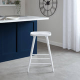 Silvester bar stool - white