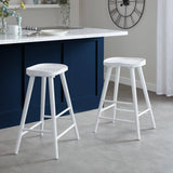 Silvester bar stool - white