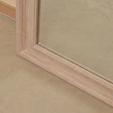 Langton 170x50cm Wooden Arch Floor Mirror - Whitewash - Laura James 