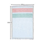 Whitbeck Striped Outdoor Pet Rug - Natural - 160cm x 230cm