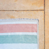 Whitbeck striped outdoor PET rug - natural - 200cm x 290cm - Laura James
