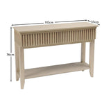 Willow Pale Oak Console Table