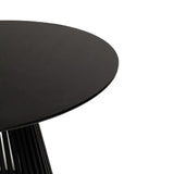 Willow Black Round Dining Table - Laura James 