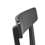 Willow Wooden Dining Chairs Set of 2 - Black - Laura James