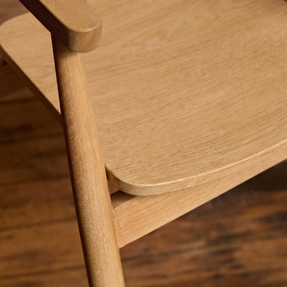 Carter Bar Stool - Whitewash Oak