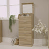 Ayla tallboy - dark oak - Laura James