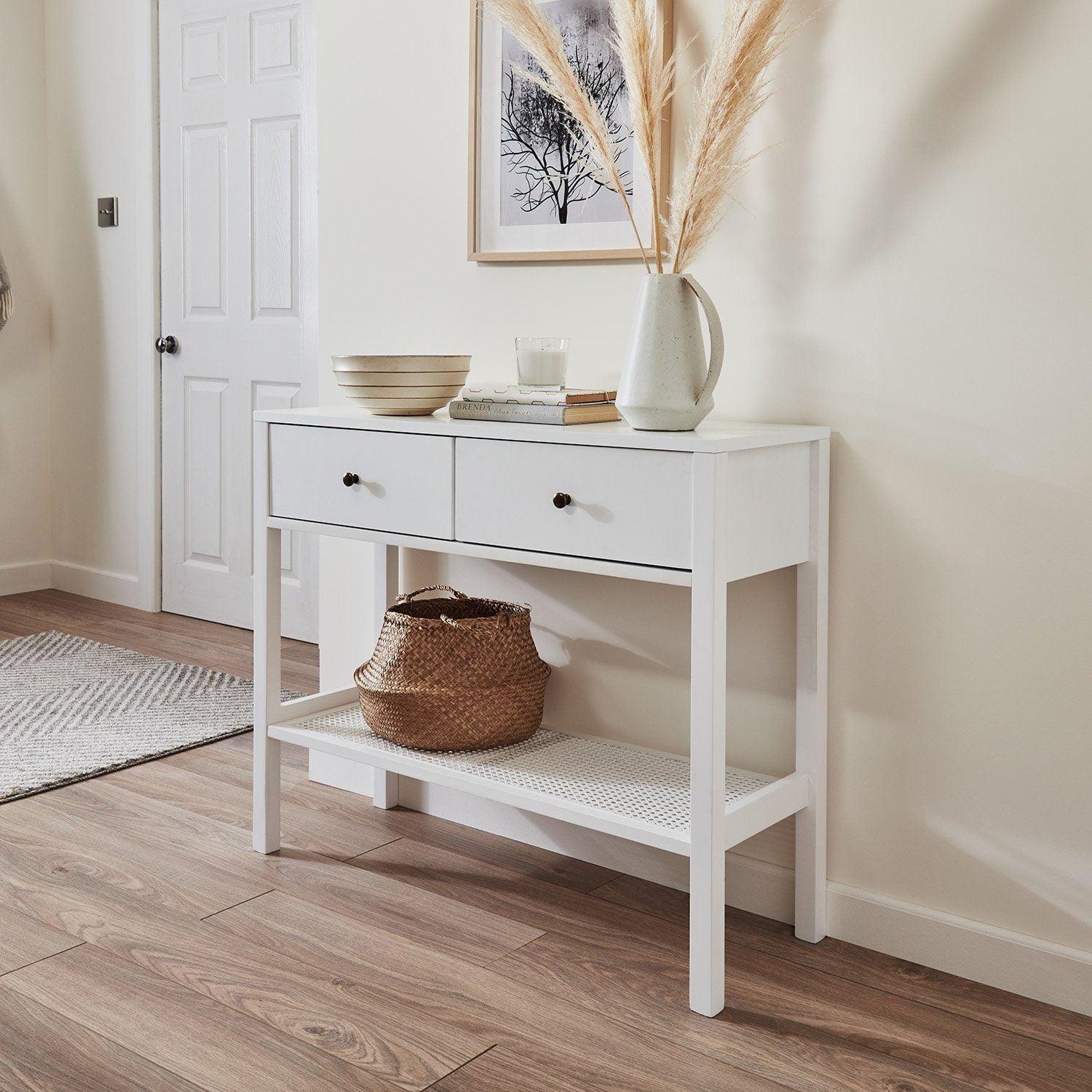 Charlie White 2 Drawer Console Table Laura James