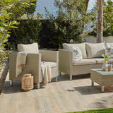 Aria Rattan Garden Sofa Set with Parasol - Laura James