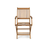 Ashby Wooden Folding armchairs - Set of 2 - Laura James