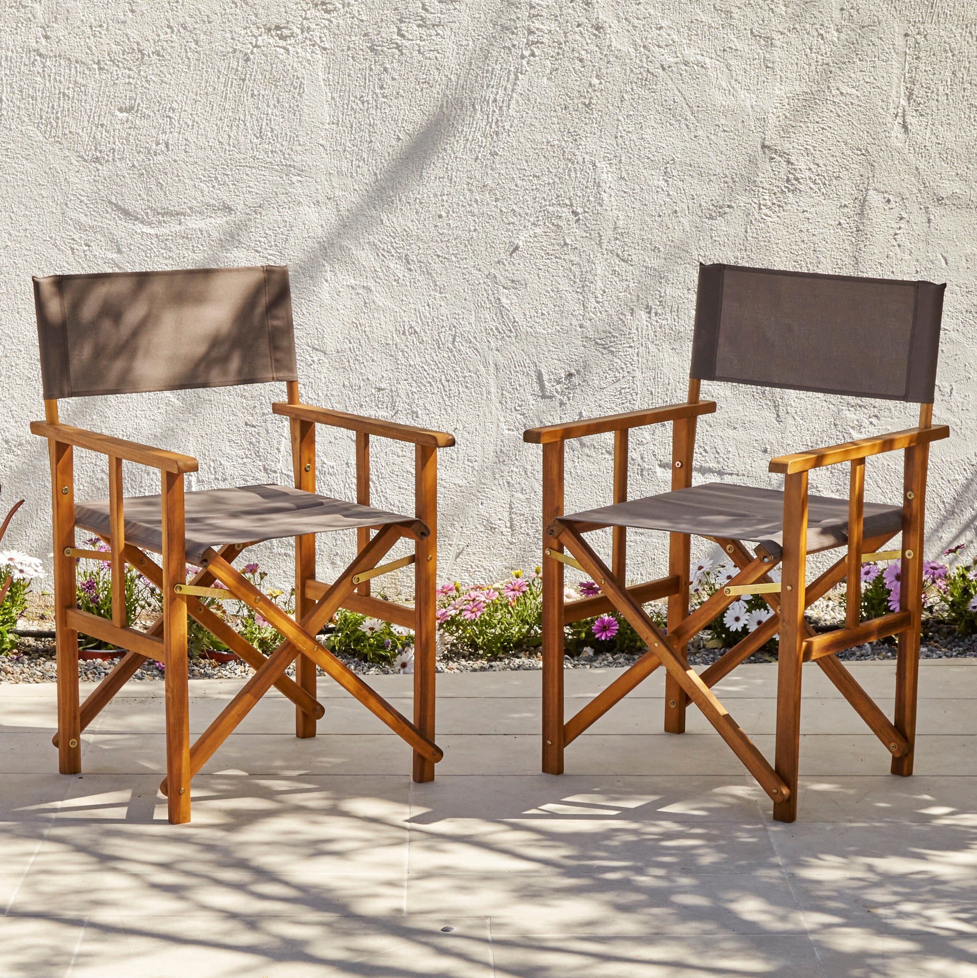 Garden directors chairs discount