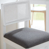 Charlie bar stool - white - Laura James