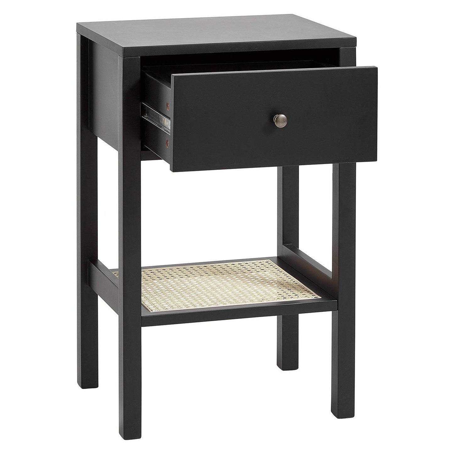 Charlie bedside table - black - Laura James