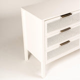 Charlie chest of drawers - 6 drawers - white - Laura James