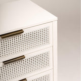 Charlie chest of drawers - 6 drawers - white - Laura James