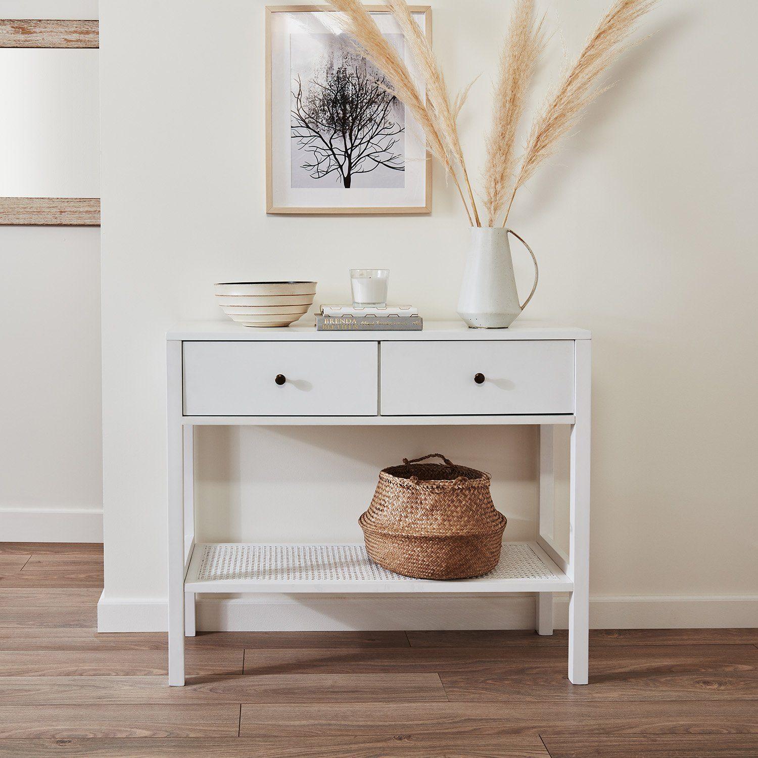 Charlie White 2 Drawer Console Table Laura James