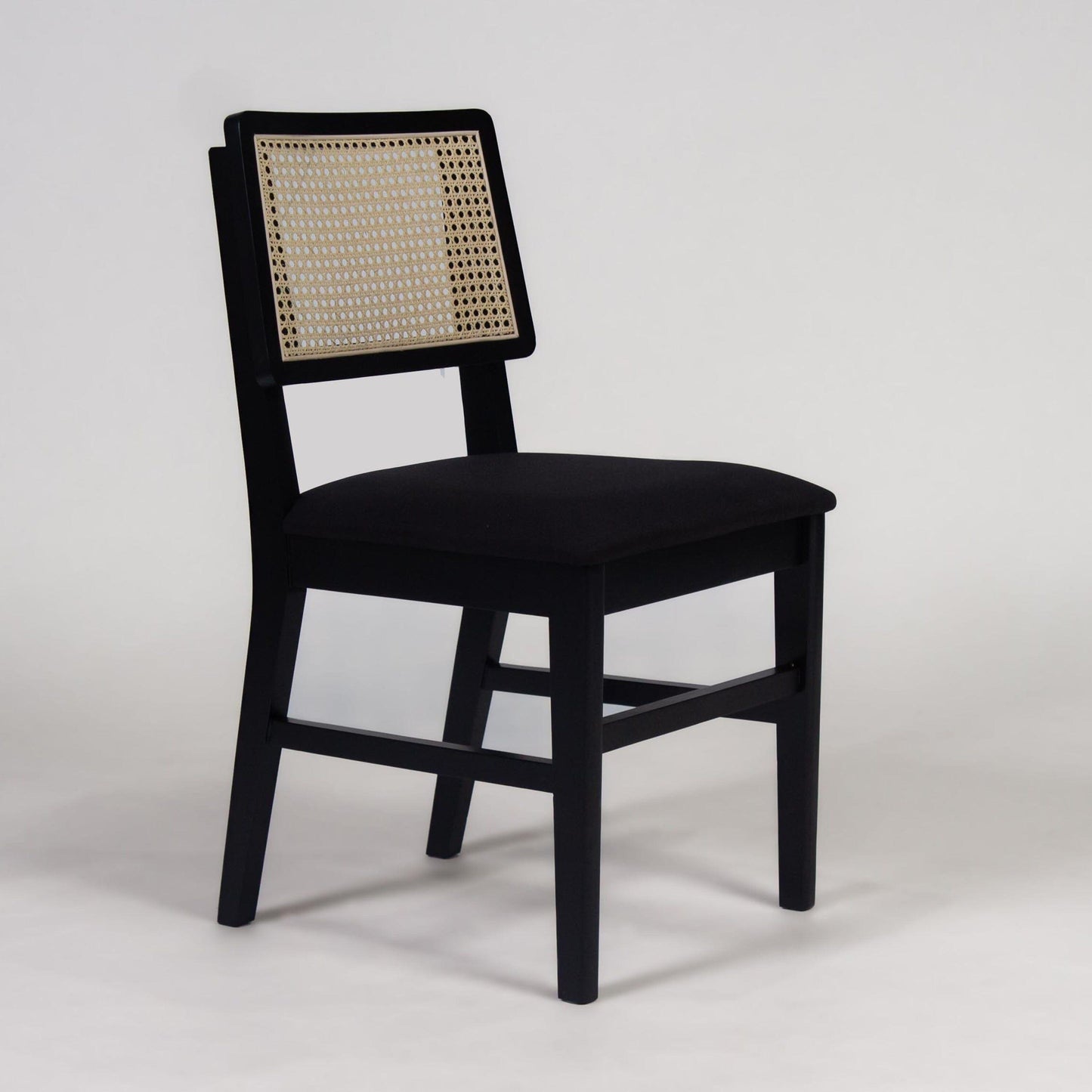 Charlie dining chair - set of 2 - black