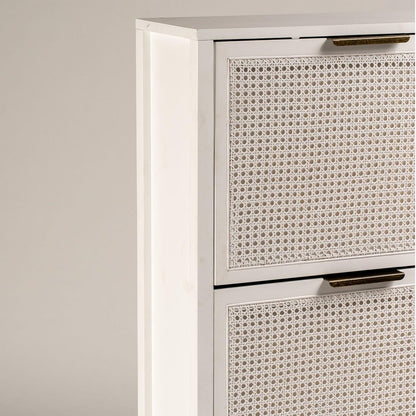 Charlie shoe cabinet - 3 door - white