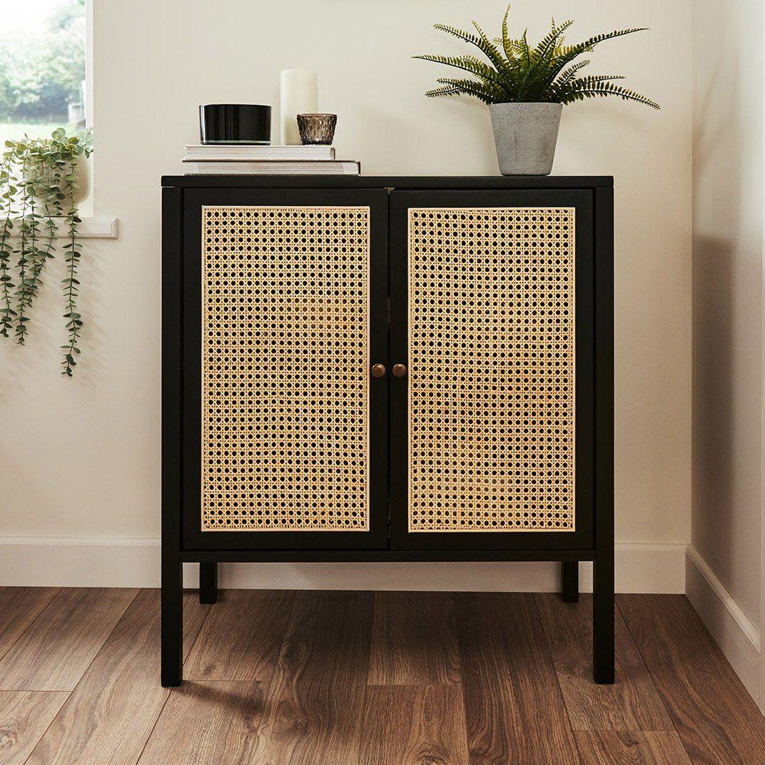 Charlie 2 Door Small Sideboard Cane &