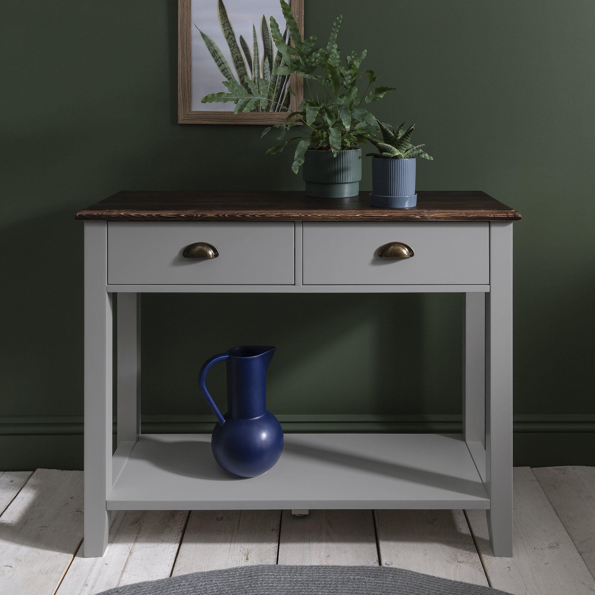 Chatsworth Console Table in Grey - Laura James