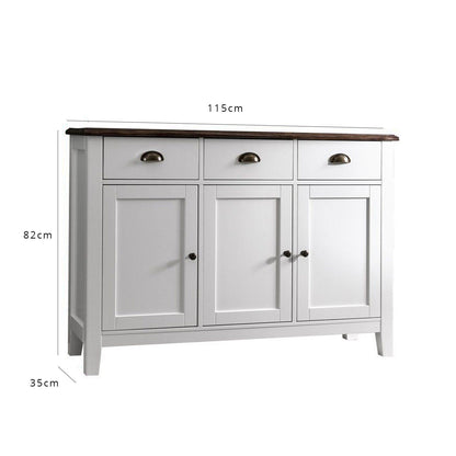 White Chatsworth Cotswold Sideboard