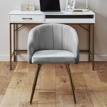 Duri office chair – light grey - Laura James