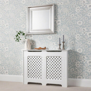 Edith Radiator Cover - White - Medium
