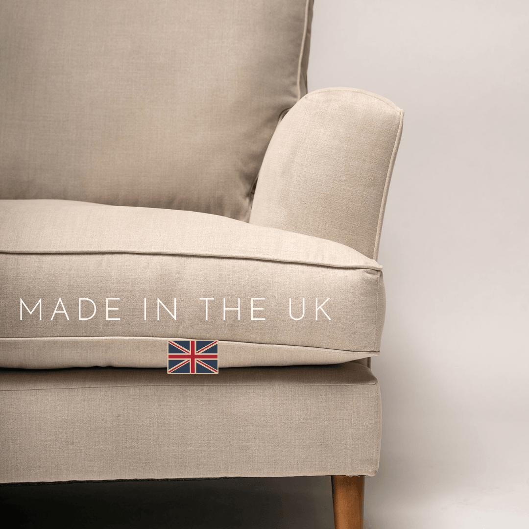 Frankie medium sofa - 3 seater - Natural Clay - Laura James