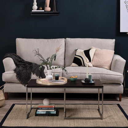 Frankie medium sofa - 3 seater - Natural Clay - Laura James