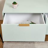 Gloria TV unit - pale sage green