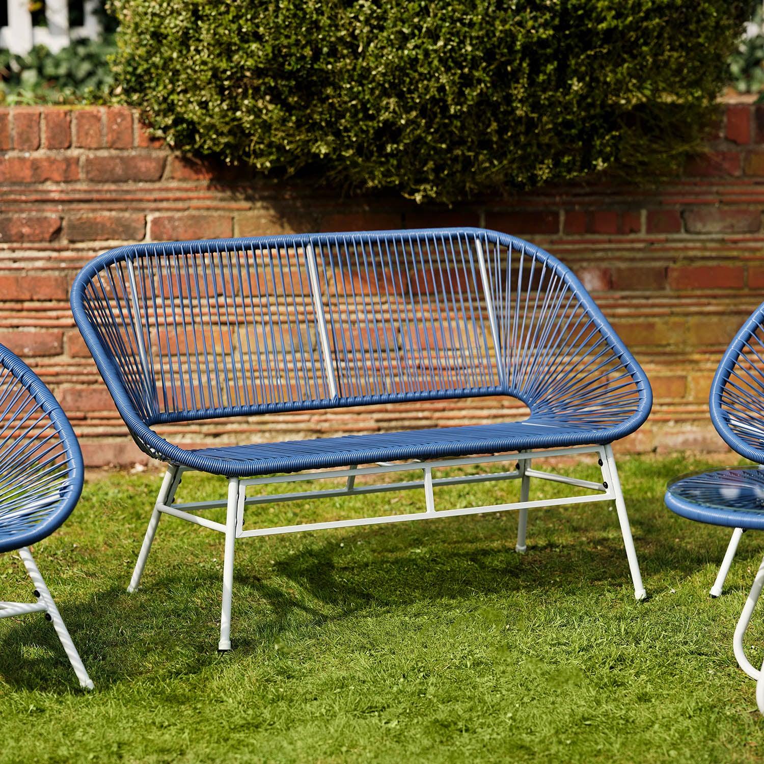 Hebe Garden Sofa Set Navy Laura James