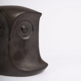 Hudswell 16cm Ceramic Owl Ornament - Black - Laura James