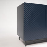 Jack sideboard - geometric - blue - Laura James