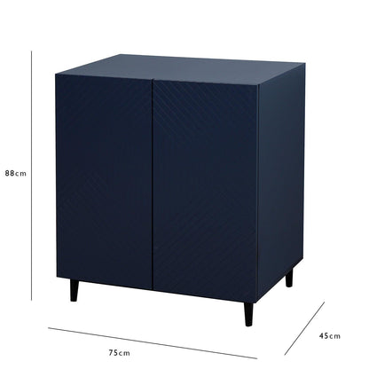 Jack small sideboard - blue - Laura James