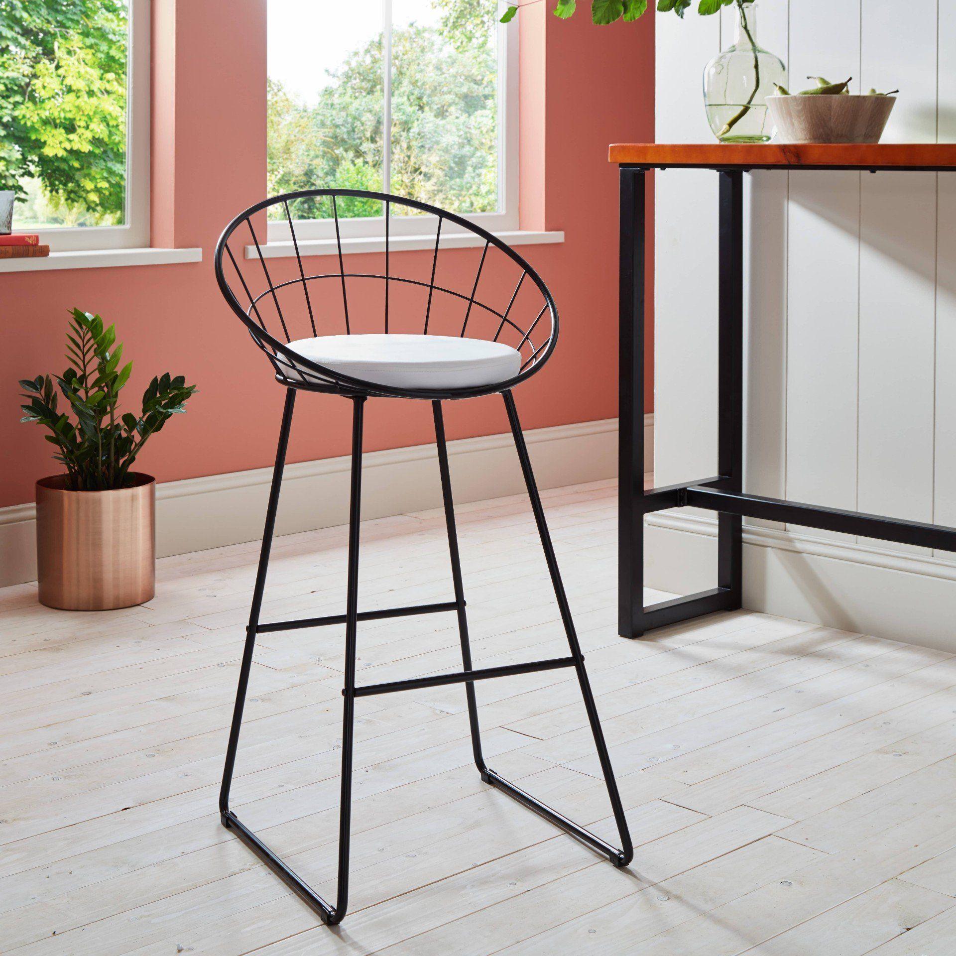 Jimmy Wire Barstool Metal Legs
