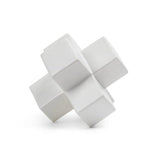 White decorative cross ornament